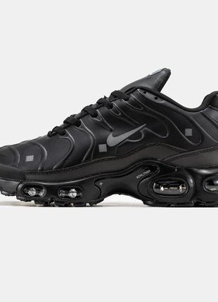 Чоловічі кросівки чорні найк аір макс nike air max tn plus, мужские кроссовки чёрные найк тн