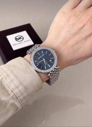 Жіночі стильні годинники на руку на металевому ремінці майкл корс