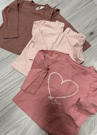 Кофточки на девочку 12-18 80-86 см hm reserved