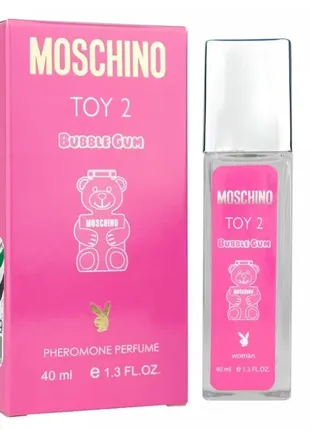 Парфюм мини с ферамонами moschino toy 2 bubble gum pheromone parfum, 40 мл2 фото