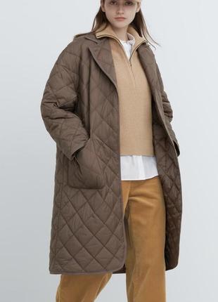 Новое женское ультратонкое пальто uniqlo-c1 фото