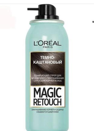 Тонуючий спрей проти сивини l’oreal paris magic retouch спрей для маскування коренів...