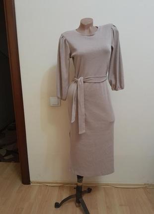 Платье миди m bershka