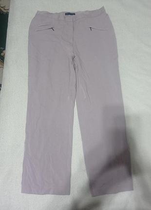 Стрейчевые брюки вискозные