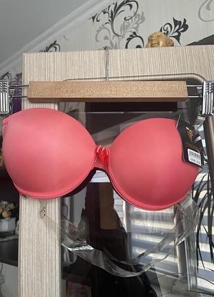 Бюстик с прозрачной спинкой