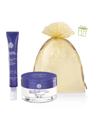 Filler végétal, филлер, набор, крем для лица, крем для контура глаз, ив роше, yves rocher, filler vegetal