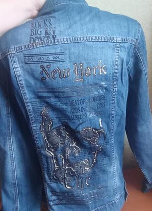 Джинсовка джинсова куртка2 фото