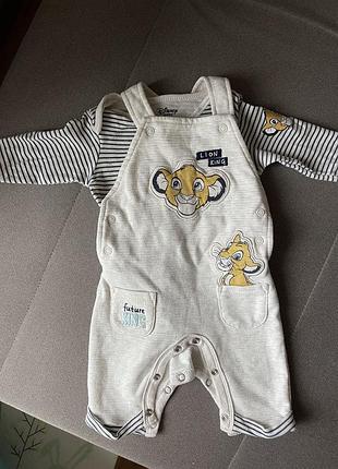 Комплект костюм disney primark 62 см