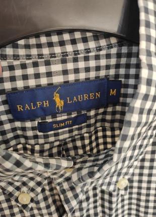 Рубашка в клетку polo ralph lauren м s6 фото