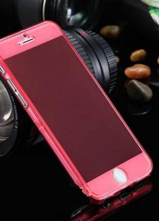 Червоний силіконовий чохол 100% захист для iphone 6/6s1 фото