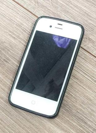 Накладка силиконовая (пластиковая спинка) для iphone 5g4 фото