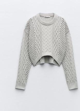 Укорочений светр zara
