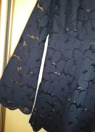 Кружевная / гипюровая блуза / туника heine (немечечина) хлопок2 фото