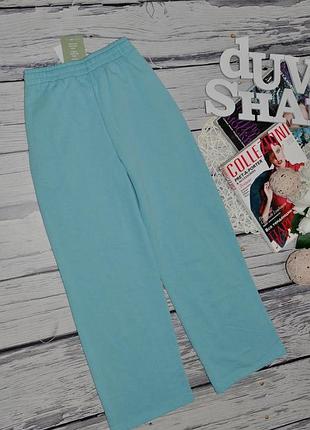 11-12/12-13/13-14/14+ р h&m нові фірмові базові спортивні штани палаццо спортивки з принтом la7 фото