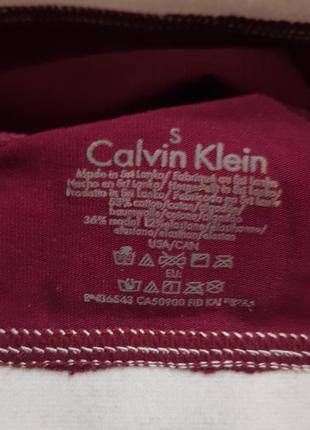 Набор calvin klein топ+слипы4 фото