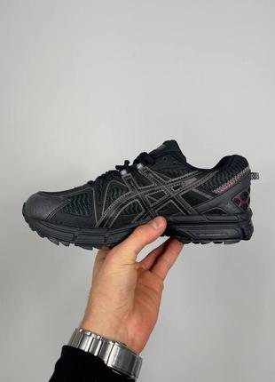 Мужские кроссовки asics gel-kahana black4 фото