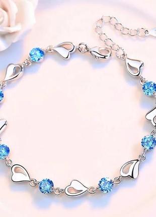 Срібний браслет жіночий серебряный браслет