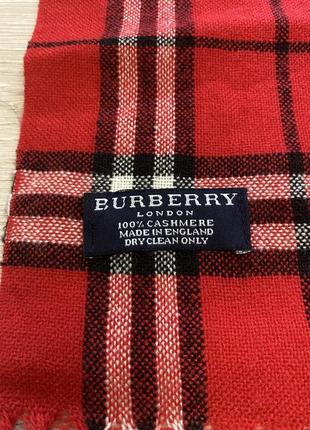 Burberry шарф кашемировый аксессуар