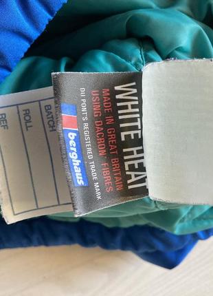 Винтажная куртка vintage berghaus white heat jacket8 фото