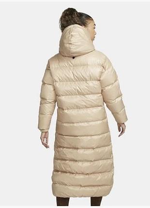 Бежева nike thermafit city nike craigslist therma-fit пуховик куртка парка2 фото