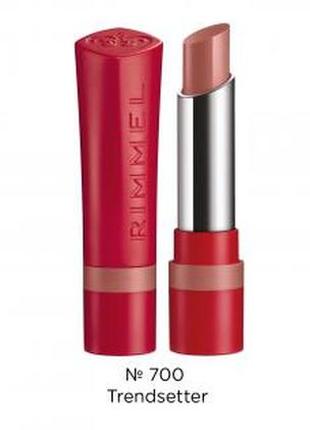 Помада rimmel the only 1 matte lipstick "№700