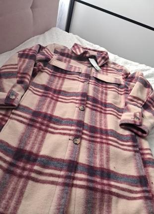 Длинный пиджак - рубашка5 фото
