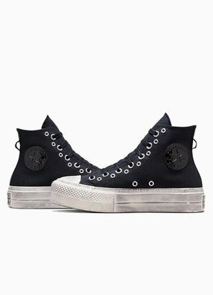 Оригінальні кеди converse chuck taylor all star lift platform8 фото