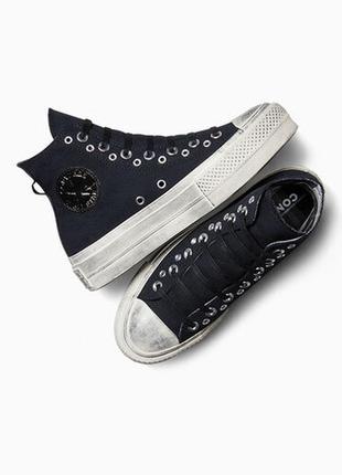 Оригінальні кеди converse chuck taylor all star lift platform3 фото