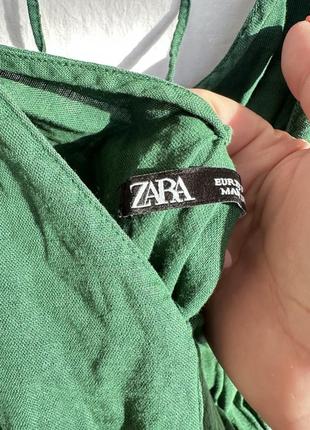 Льняной комбинезон zara8 фото