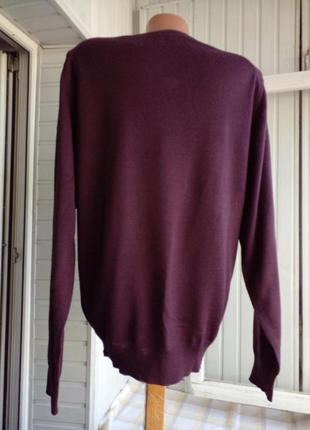 Вовняний светр джемпер великого розміру батал3 фото