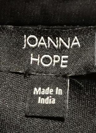 Новая изысканная длинная блуза с шелковой вышивкой батал бренда joanna hope9 фото