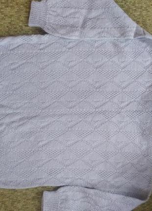 Мужской свитер, двойная нить ангора, ручной работы,50-542 фото