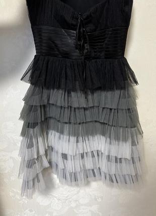 Коктейльна шифонова сукня2 фото