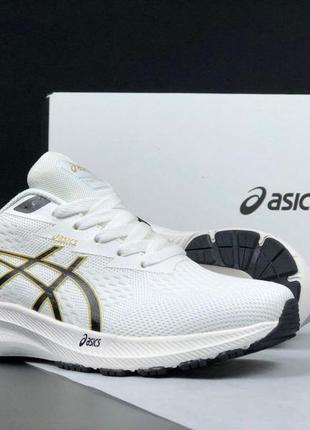 Чоловічі спортивні білі кросівки сітка  в стилі asics gel-excite 10 🆕 асикс3 фото