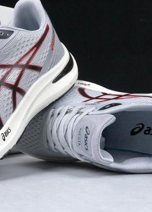 Чоловічі спортивні сірі кросівки сітка  в стилі asics gel-excite 10 🆕 асикс3 фото