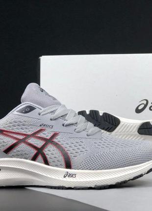 Мужские спортивные серые кроссовки сетка в стиле asics gel-excite 10 🆕 асикс