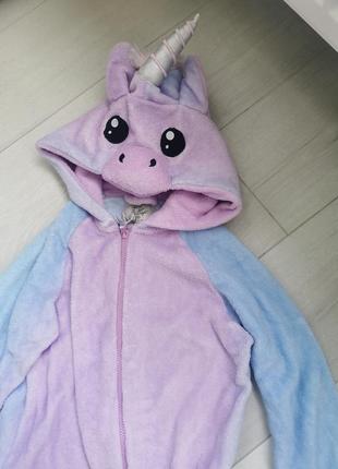 Пижама кигуруми единорог