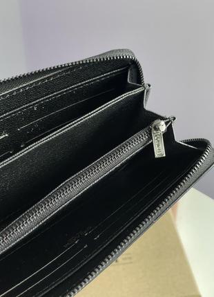 Гаманець coach accordion wallet in signature canvas brown жіночий на подарунок 14 лютого / 8 березня8 фото