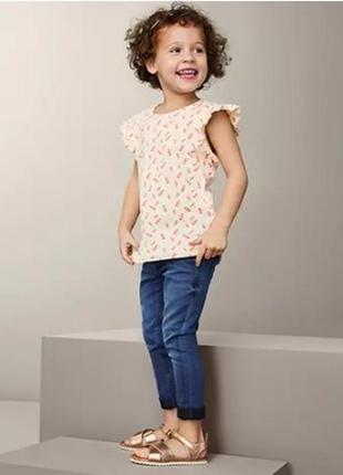 Зручна дитяча бавовняна футболка від tcm tchibo (чібо), німеччина, 86-92 см