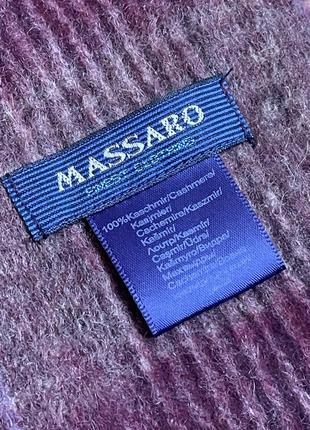 Невероятного качества шарф massaro italy 100% кашемир3 фото