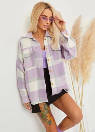 8 кольорів!  кашемірова сорочка у клітинку, оверсайз, тепла, класична, чорна, рожева, блакитна, бежева, рубашка з принтом