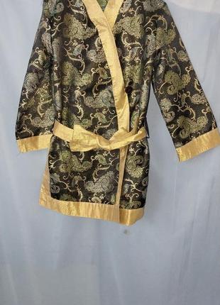 Карнавальный костюм/ кимано/ восточный халат с поясом