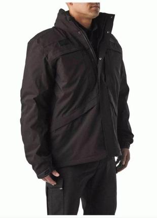 Куртка тактична демісезонна 5.11 3-in-1 parka tall (black), 5.11 ®