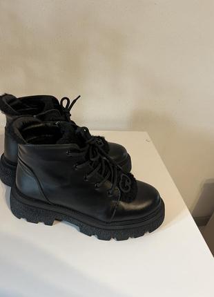 Ботинки сапоги ботинки зимние натуральные7 фото
