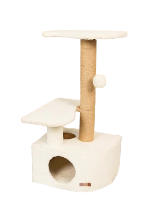 Игровой комплекс домик дряпка для кошек когтеточка высота 95 см