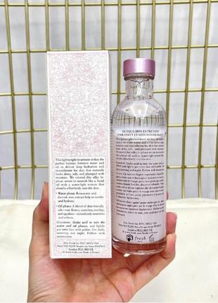 Зволожуюча сироватка з екстрактом троянди дамаської fresh rose deep hydration oil-infused serum 100млл2 фото