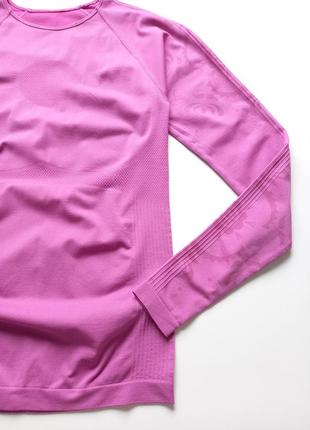 Кофта термо, спортивная. розового цвета.6 фото