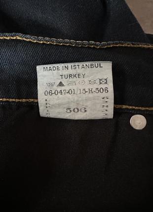 Чоловічі темно-сині джинси levis 506 standard 36 size5 фото