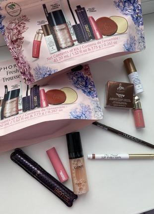 Новинка! лімітований набір sephora favorites fresh face makeup kit