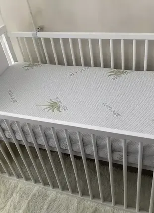 Матрас детский ортопедический aloe vera кокос-поролон-кокос 120*60*12 см